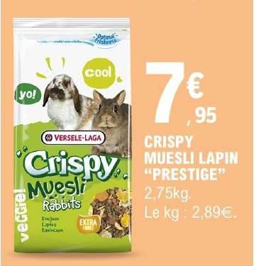 CRISPY MUESLI LAPIN “PRESTIGE”