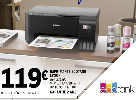 IMPRIMANTE ECOTANK “EPSON”