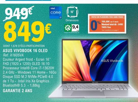 ASUS VIVOBOOK 16 OLED