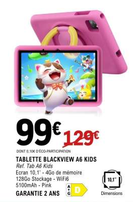 TABLETTE BLACKVIEW A6 KIDS