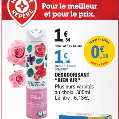 DÉSODORISANT “BIEN AIR”
