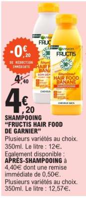 SHAMPOOING "FRUCTIS HAIR FOOD DE GARNIER"