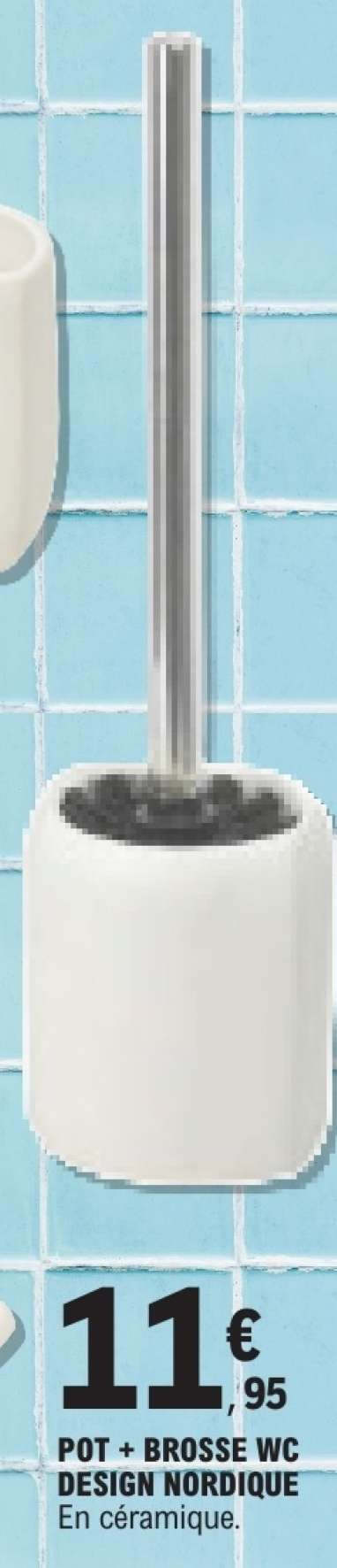 POT + BROSSE WC DESIGN NORDIQUE
