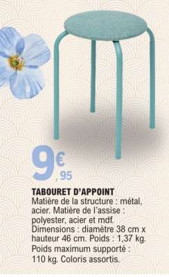 TABOURET D’APPOINT