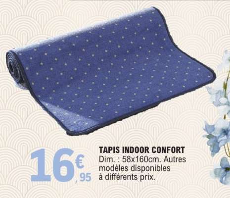 TAPIS INDOOR CONFORT
