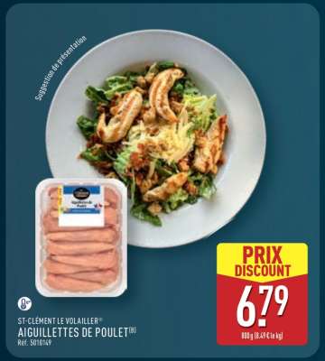 Aiguillettes De Poulet