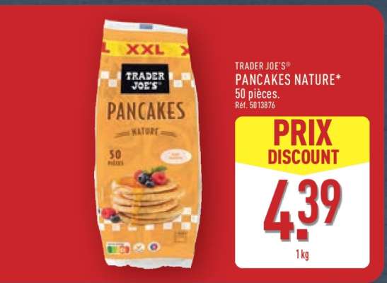 Trader Joe's Pancakes Nature