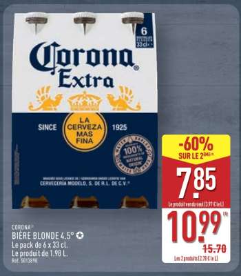 CORONA® BIÈRE BLONDE 4.5°