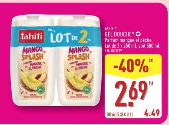 TAHITI Gel douche