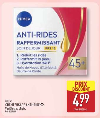 NIVEA CRÈME VISAGE ANTI-RIDE