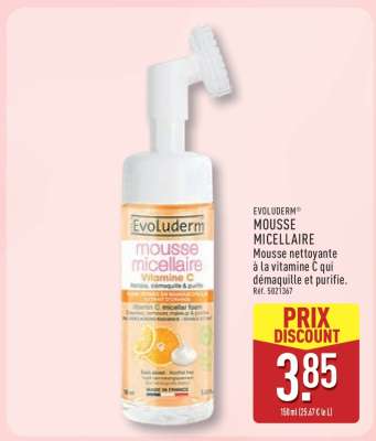 EVOLUDERM Mousse micellaire