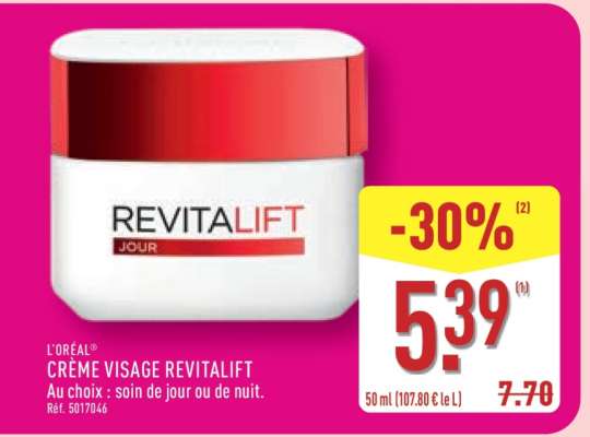 L'ORÉAL CRÈME VISAGE REVITALIFT