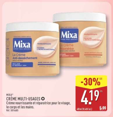 Mixa Crème Multi-Usages
