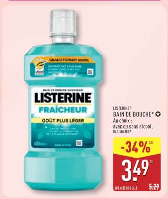 LISTERINE Bain de bouche