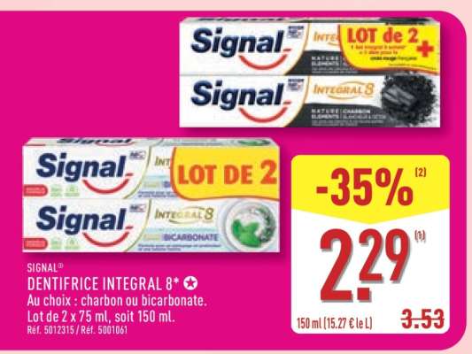 Signal Dentifrice Integral 8