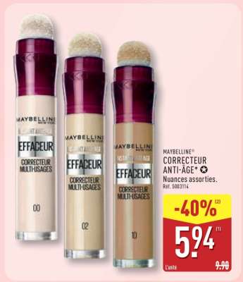 MAYBELLINE CORRECTEUR ANTI-ÂGE