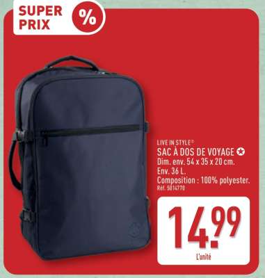 Sac à dos de voyage