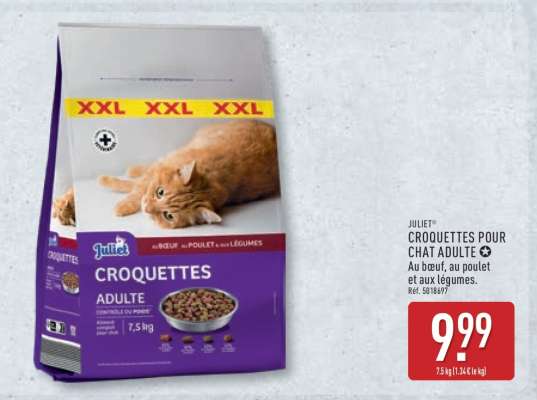 JULIET CROQUETTES POUR CHAT ADULTE
