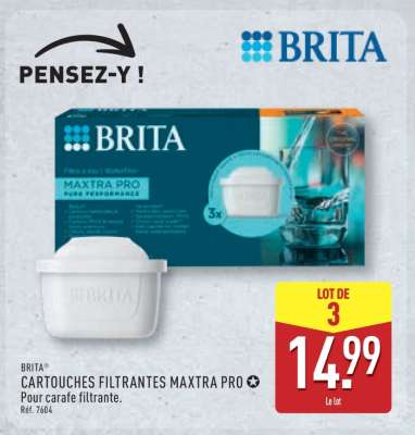 BRITA Cartouches Filtrantes Maxtra Pro
