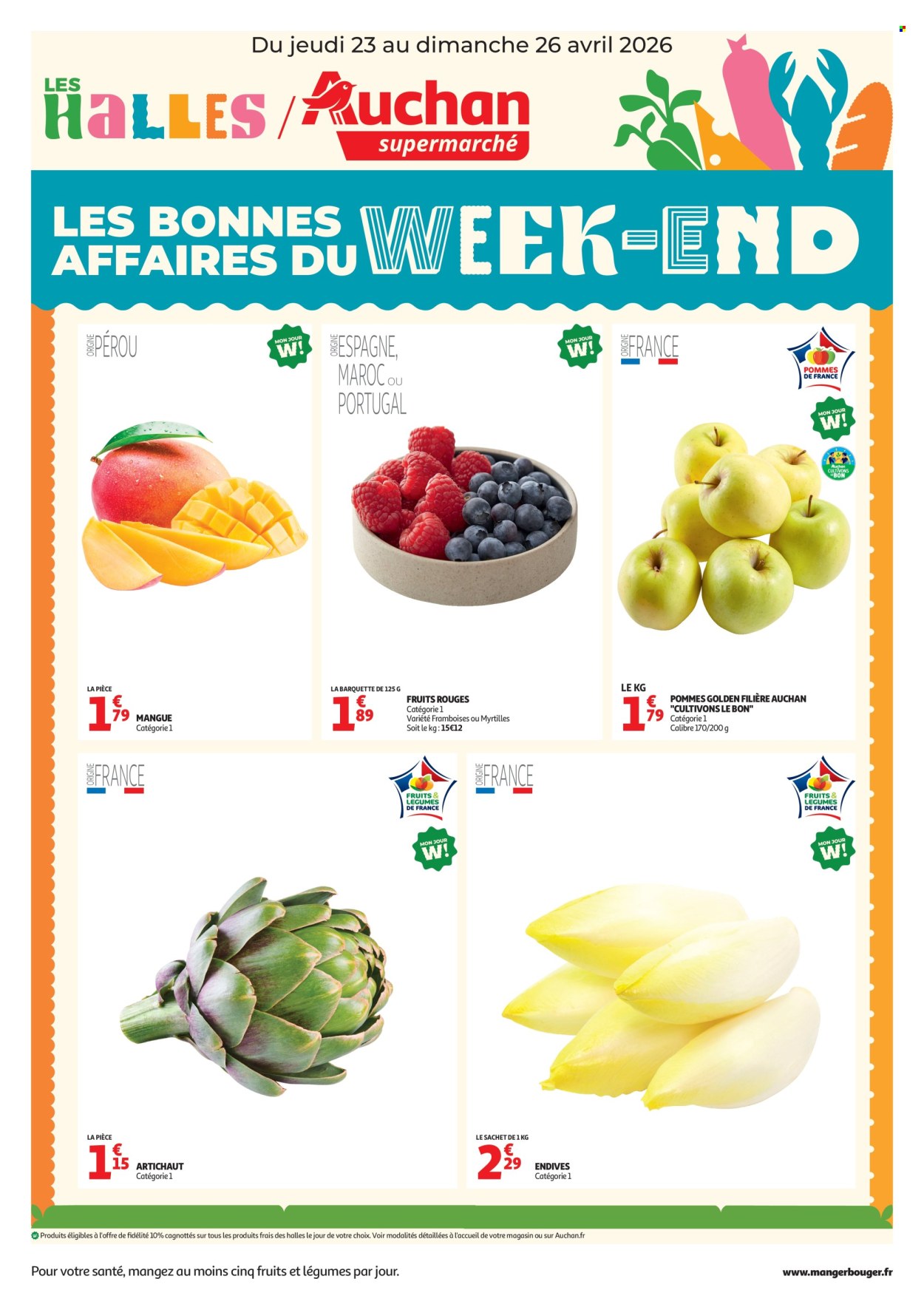 Catalogue Auchan - 23/04/2026 - 26/04/2026. Page 1