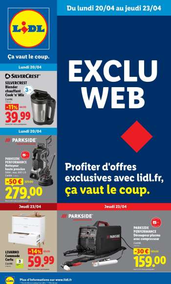 thumbnail - Catalogue Lidl - Les Exclus Web de la semaine