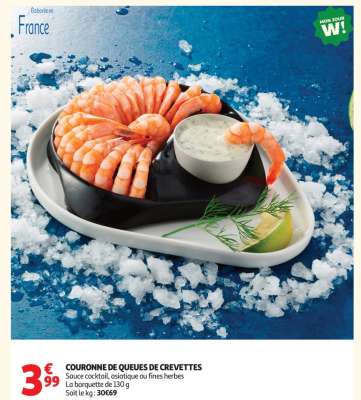 Couronne De Queues De Crevettes