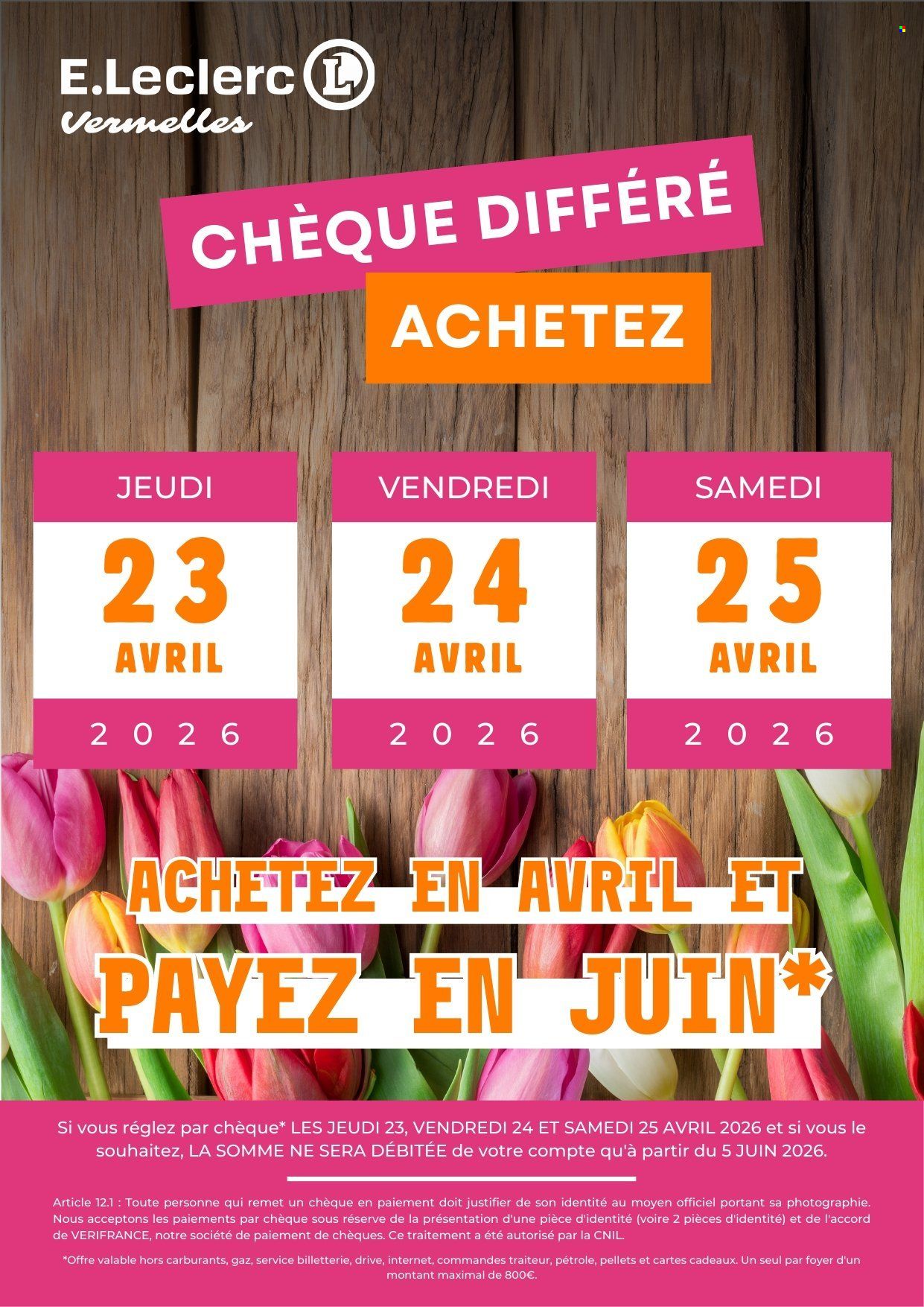 Catalogue E.Leclerc - 23/04/2026 - 25/04/2026. Page 1