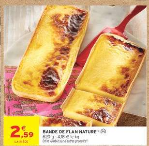 Bande De Flan Nature