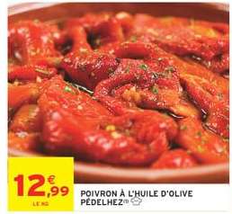 POIVRON À L'HUILE D'OLIVE PÉDELHEZ