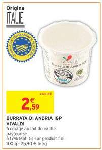BURRATA DI ANDRIA IGP VIVALDI