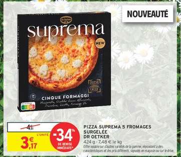 PIZZA SUPREMA 5 FROMAGES
