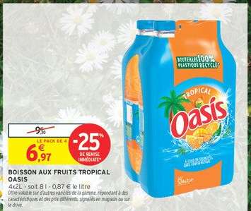 BOISSON AUX FRUITS TROPICAL “OASIS”