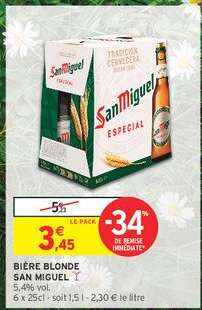 BIERE BLONDE SAN MIGUEL
