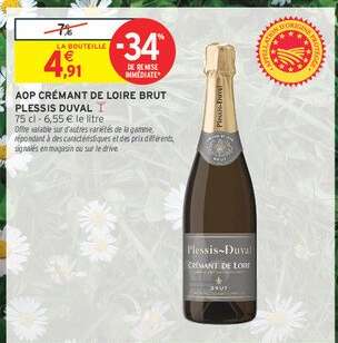 AOP Crémant de Loire Brut 'Plessis Duval'