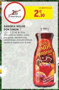 Sangria Rouge Don Simon