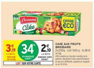 Cake aux fruits Brossard