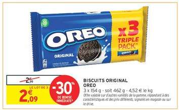 Biscuits Original Oreo