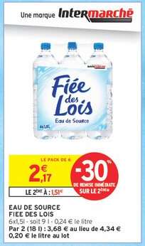 EAU DE SOURCE FIEE DES LOIS