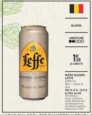 Bière Blonde Leffe*