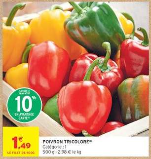 POIVRON TRICOLORE