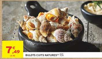 BULOTS CUITS NATURES