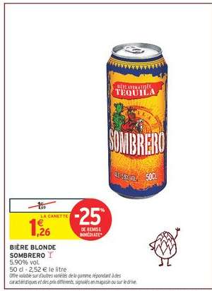 BIÈRE BLONDE SOMBRERO