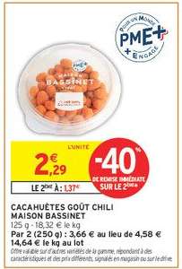 Cacahuètes Goût Chili Maison Bassinet