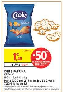 Chips Paprika Croky
