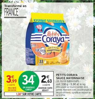 PETITS CORAYA SAUCE MAYONNAISE