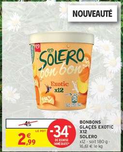 Bonbons Glacés Exotic x12 Solero