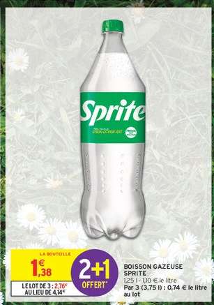 Boisson Gazeuse Sprite