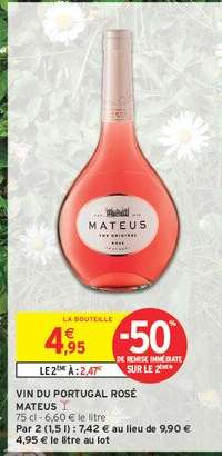 Vin du Portugal Rosé 'Mateus'
