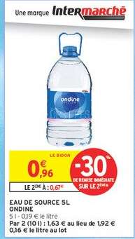 Eau de Source 5L Ondine