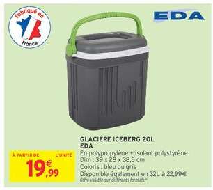 GLACIERE ICEBERG 20L EDA